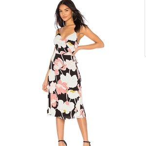 Cupcakes and Cashmere Floral Wrap Dress